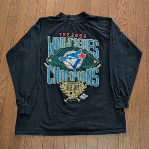 1992 Toronto Blue Jays World Series Champions Starter Long Sleeve T-Shirt Sz XL